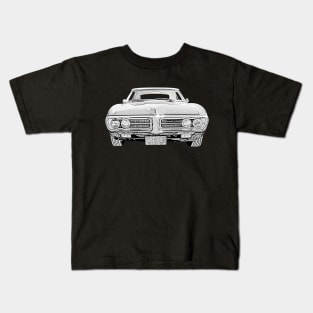 1967 Pontiac Firebird classic car Kids T-Shirt